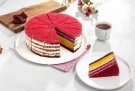 Rainbow Red Velvet Cake 1800 GR 12 Slices thumbnail