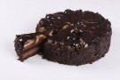 Profiterolkake med mørk sjokolade 1700 GR 12 skiver  thumbnail