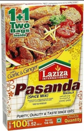 Laziza Pasanda with Garlic & Ginger