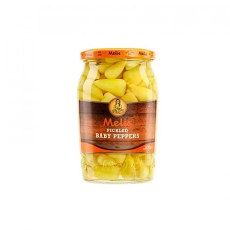Melis Pickled Baby Hot Peppers 720ml 