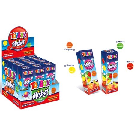 Toybox Misket Galaxy Tyggis Box 200gr