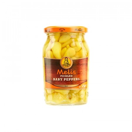 Melis Pickled Baby Hot Peppers 370ml