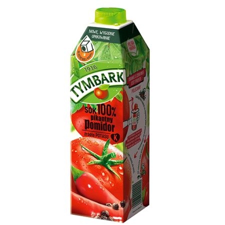 Tymbark %100 Spicy Tomato Juice 1lt