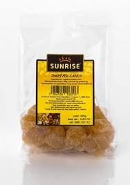 Sunrise Ingefaer candy 195 gr