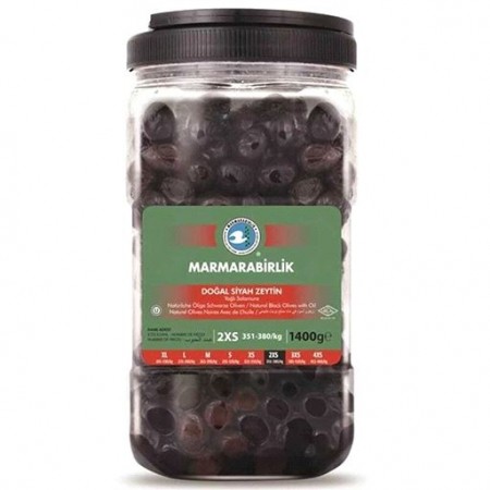 Marmarabirlik Svarte Oliven Pet Elit  1400gr