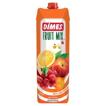 Dimes Frukt Mix Nektar (Mindre Sukker) 1lt 