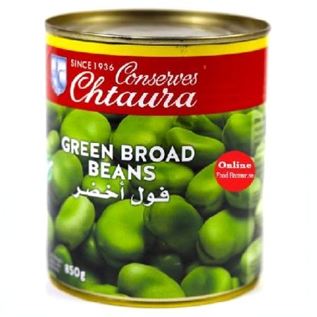 Chtaura Conserves Green Broad Beans 850gr