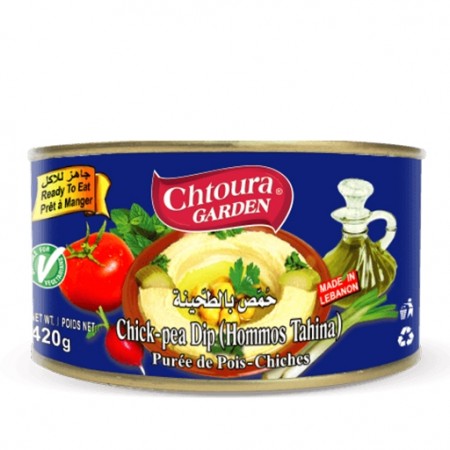 Chtoura Garden Chick Pea Dip (Hummus Tahina) 430gr