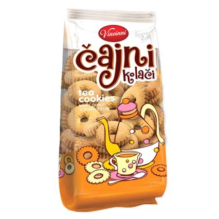 Vincinni Tea Cookies Vanilla 800gr