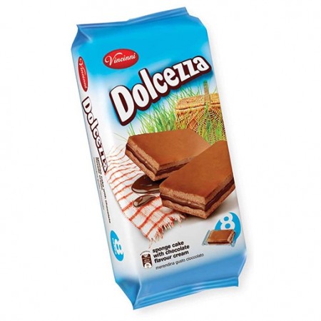 Vincinni Dolcezza Cake Bars Chocolate 180gr 
