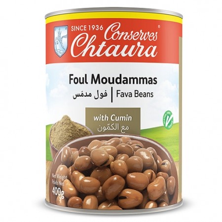 Chtaura Conserves Foul Moudamas w/Cumin 400gr 