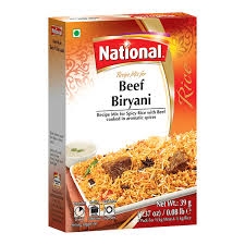 National Beef Biryani