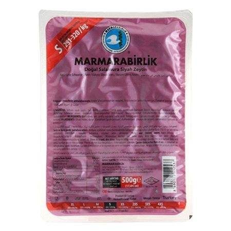 Marmarabirlik Svarte Oliven Vak. Hususi S 500gr