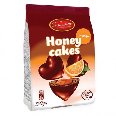 Vincinni Honey Cakes Orange 350gr