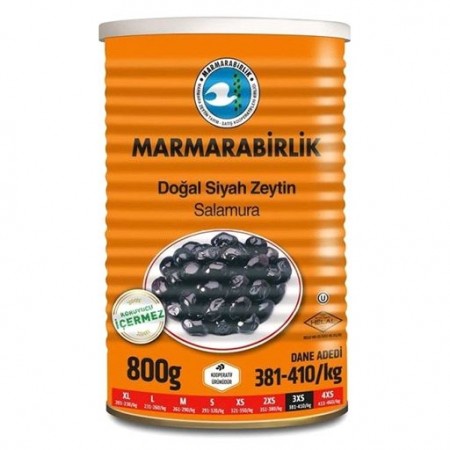  Marmarabirlik Svarte Oliven Tinn Luks 3XS 1200gr