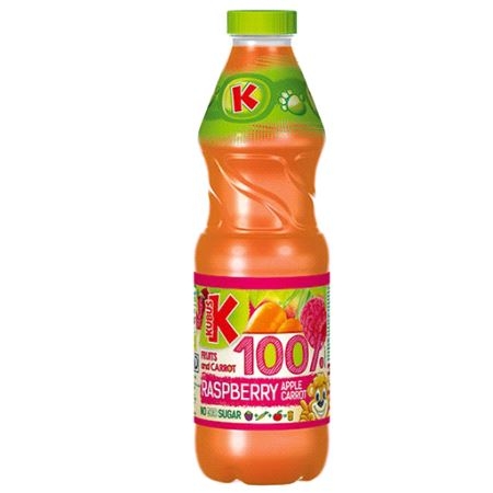  Kubus Juice 100% Raspberry-Carrot-Apple 850ml 