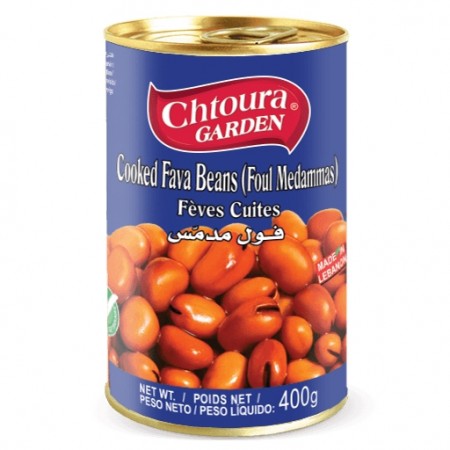 Chtoura Garden Cooked Broad Beans (Bajela) 400gr 