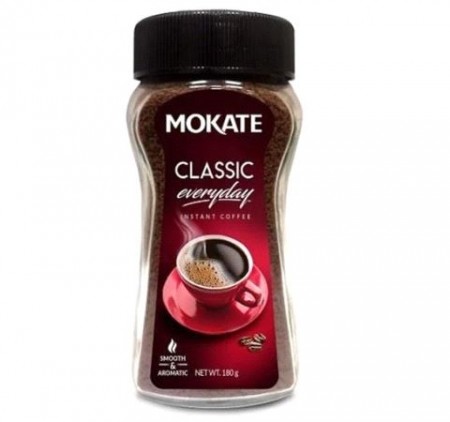 Mokate Classic Instant Coffee Glass 180 gr