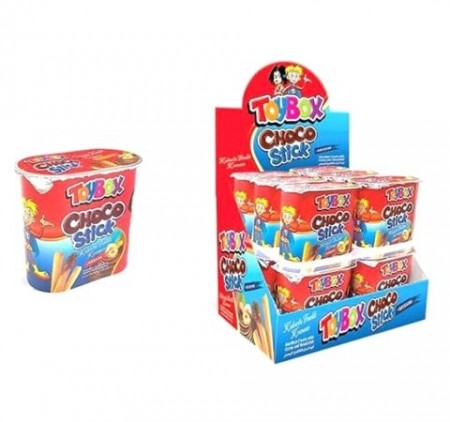 Toybox Snack Stick Hazelnut Cream with Cacao 56gr 