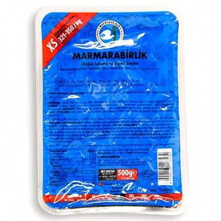 Marmarabirlik Svarte Oliven Vak. Ekstra XS 500gr 