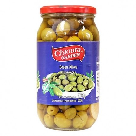 Chtoura Garden Green Olives 1kg (1000 GR)