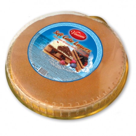 Vincinni Round Cake Sheets Light 400gr 