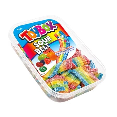 Toybox Sour Belt Mix Short 300gr