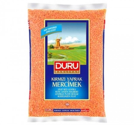  Duru Røde Linser (Yaprak) 1kg