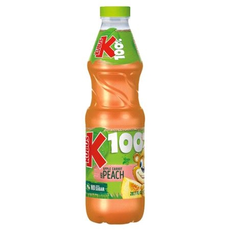 Kubus Juice 100% Peach-Apple-Carrot 850ml