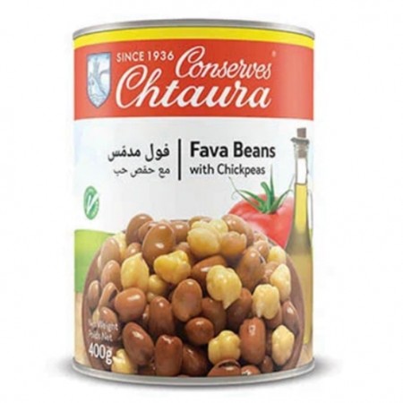 Chtaura Conserves Foul Moudamas & Chick Peas 400gr