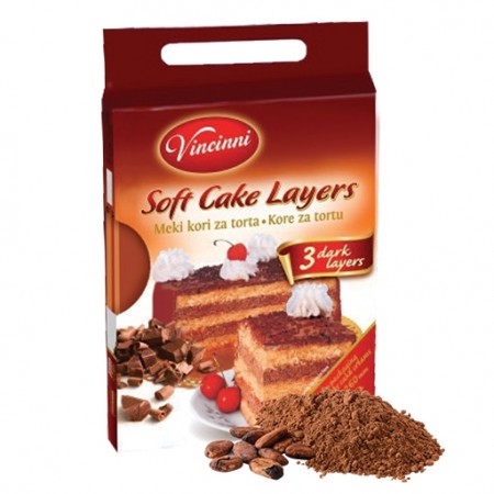 Vincinni Cake Sheets 3/1 Dark 700gr 