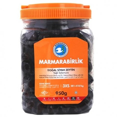 Marmarabirlik Svarte Oliven Pet Luks 3XS 950 gr
