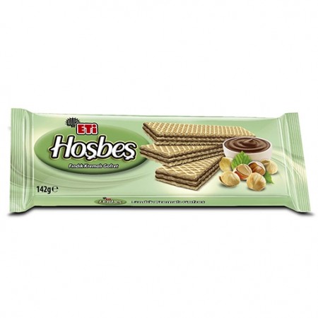 Eti Hosbes Hazelnut Cream Wafer 142gr