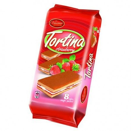 Vincinni Tortina Strawberry 200gr