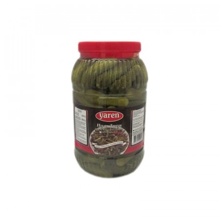 Yaren Syltede Kornishon Agurk I Pet 5000ml (5 LT)