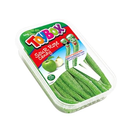 Toybox Sour Rope Apple Long 300gr