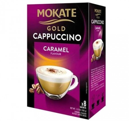Mokate Gold Cappuccino Caramel 12,5 gr X 8 STK