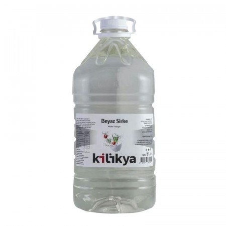 Kilikya Hvitvin Eddik Pet 5000 ml (5 lt)