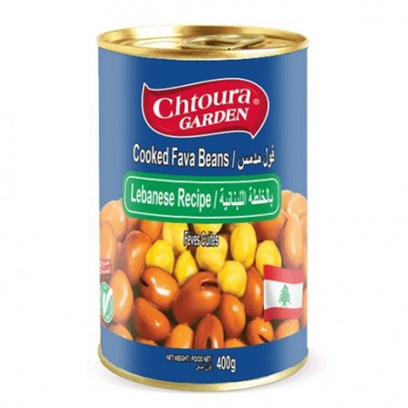 Chtoura Garden Fava Beans Lebanese Recipe 400gr 