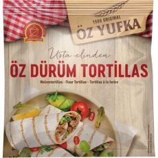 Oz Yufka Durum Tortillas 30cm