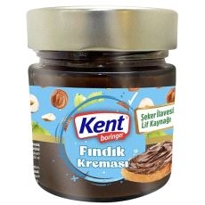 Kent Boringer Hazelnut Cream with Cocoa Sukker Fri 230gr