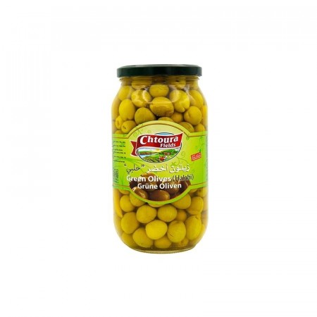 Chtoura Fields Green Olives 850gr 
