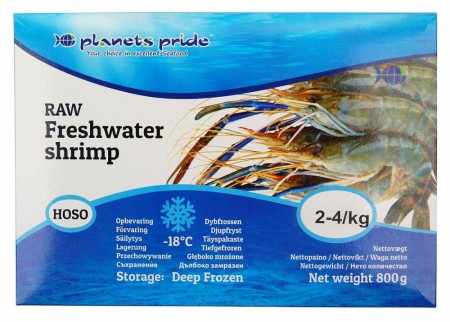 Raw Freshwater Shrimp HOSO 800 GR
