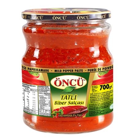 Øncu Tatli Biber Salca/Mild Pepper Pate 720gr