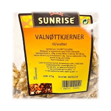 Sunrise Valnotter 175 gr