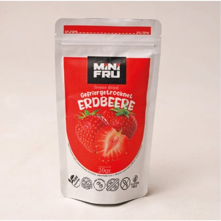 Frysetørket Jordbær 20 Gr