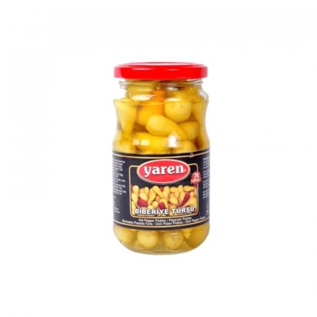 Yaren Syltede Dverg Pepper Lyse (Biberiye) I Glass 370 ml 