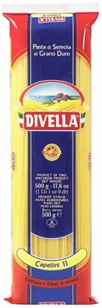 DIVELLA 11 CAPPELLINI 500 GR (0,5 Kg)