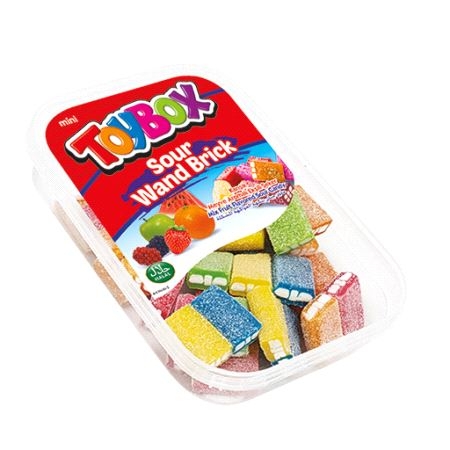 Toybox Sour Wand Brick Mix Short 300gr 