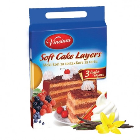 Vincinni Cake Sheets 3/1 Light 700gr